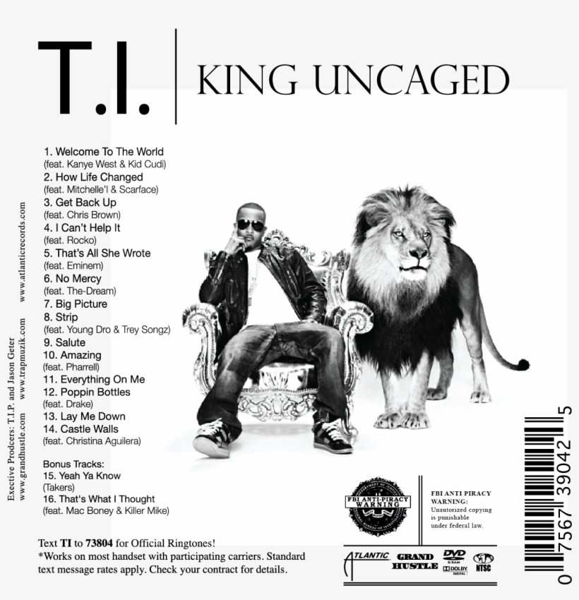 King Uncaged - Pledge Allegiance To The Swag, transparent png