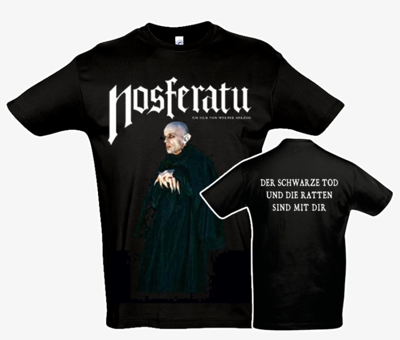 T-shirt Klaus Kinski "nosferatu" - Nosferatu Movie Poster 11inx17in Mini Poster, transparent png