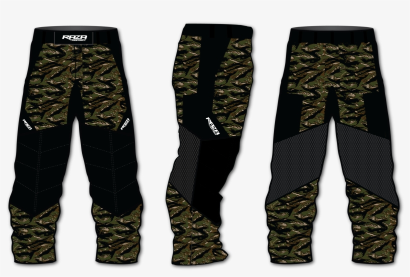 Og Tiger Stripe Hmd Raza Pants - Trousers, transparent png