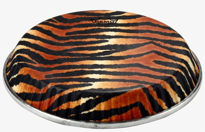 Remo Symmetry Skyndeep Conga Drumhead-tiger Stripe - Remo Symmetry Skyndeep Conga Drumhead - Tiger Stripe, transparent png