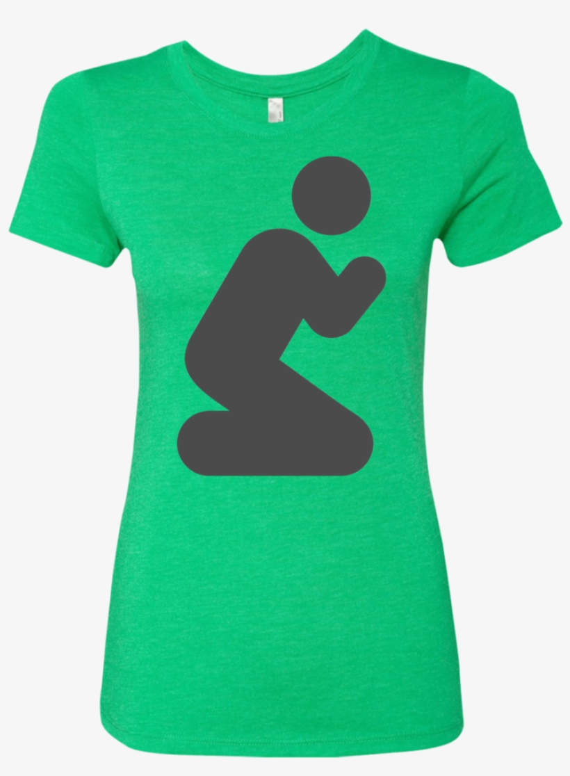 Prayer Symbol Christian Womans Tshirt With Simple Pray, transparent png