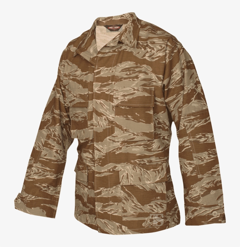 Tru Spec Coat - Desert Tiger Stripe Camo, transparent png