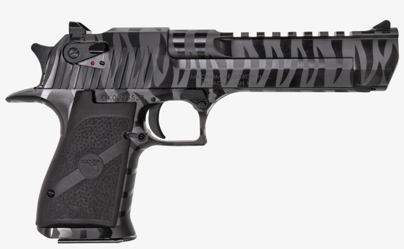 Magnum Research De50bts Desert Eagle Single 50 Action - Desert Eagle Black Tiger, transparent png