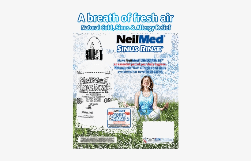 Neil Med Sinuflo Ready Rinse, 8 Ounces Bottle10-2018, transparent png