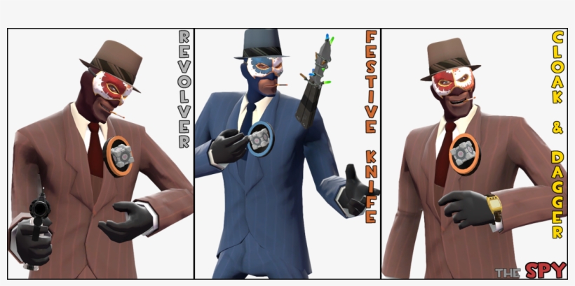 User 42 Spy Loadout - Tf2 Spy Loadouts Unusual, transparent png