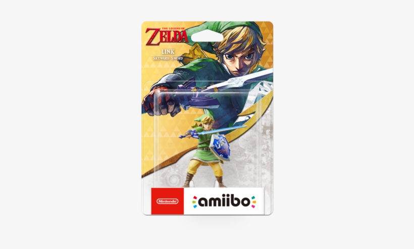 19 Apr - Amiibo Link Skyward Sword, transparent png