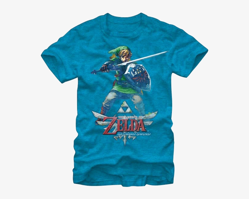 Skyward Sword And Link T-shirt - Mickey Goofy Donald Shirts, transparent png