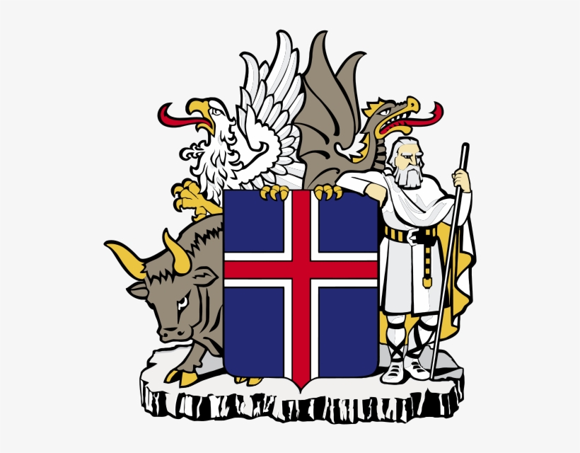 Sautjándi Júní - Iceland Coat Of Arms, transparent png