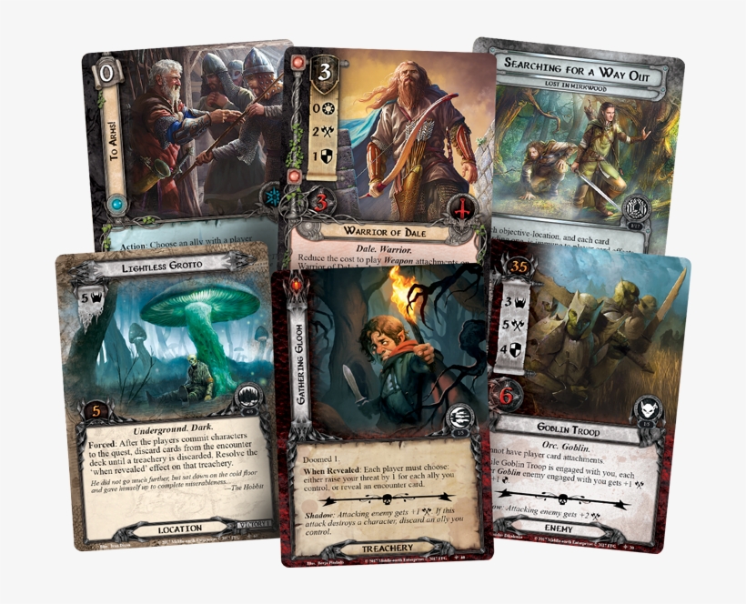 1 To 4 Players Use Heroes From J - Lord Of The Rings Lcg The Thing, transparent png
