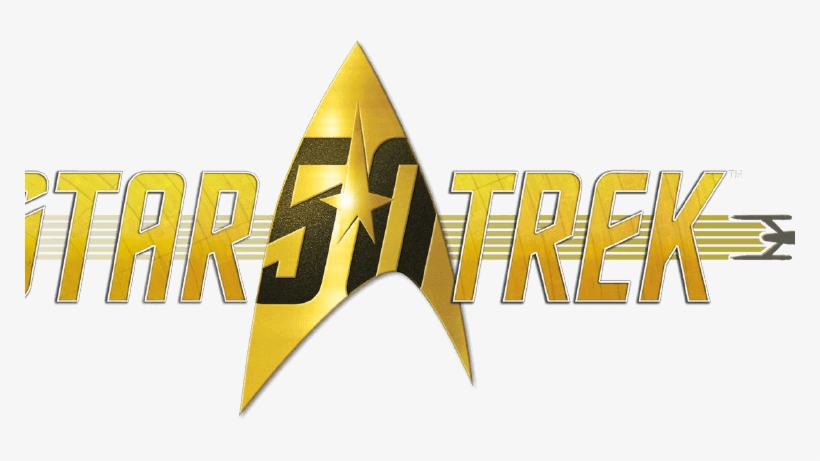 Paramount Releases 50th Anniversary Video For 'star - Star Trek 50 Logo, transparent png