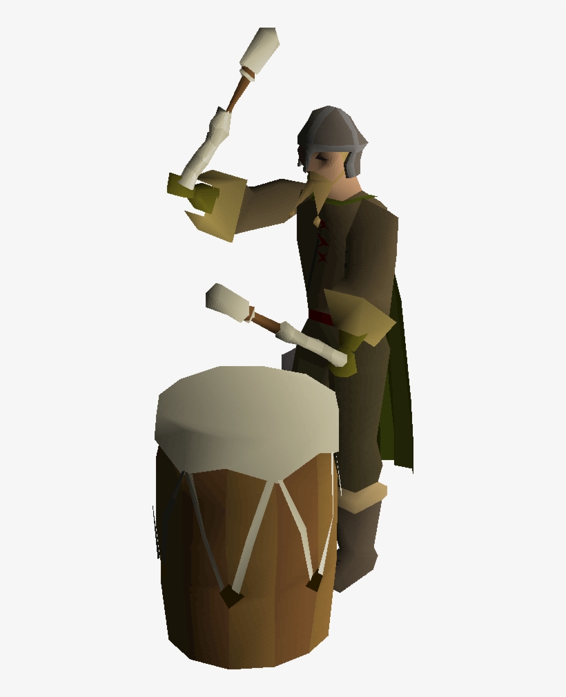 Fremennik Drummer - Standing, transparent png