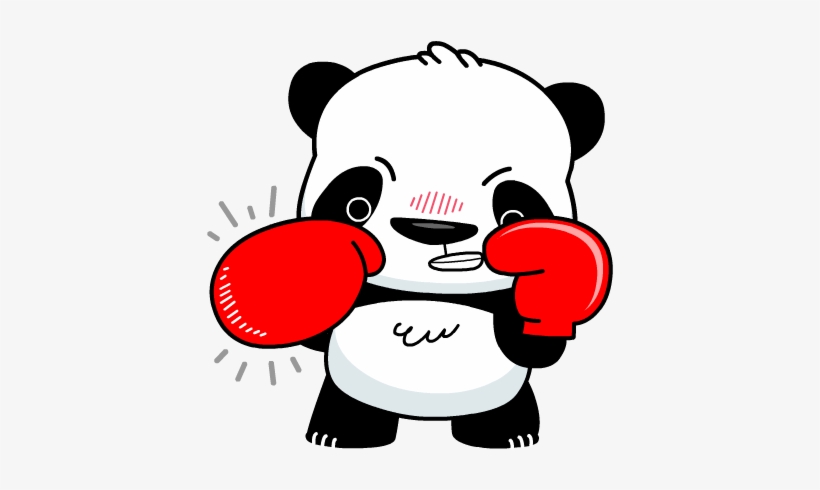 Punch - Giant Panda, transparent png