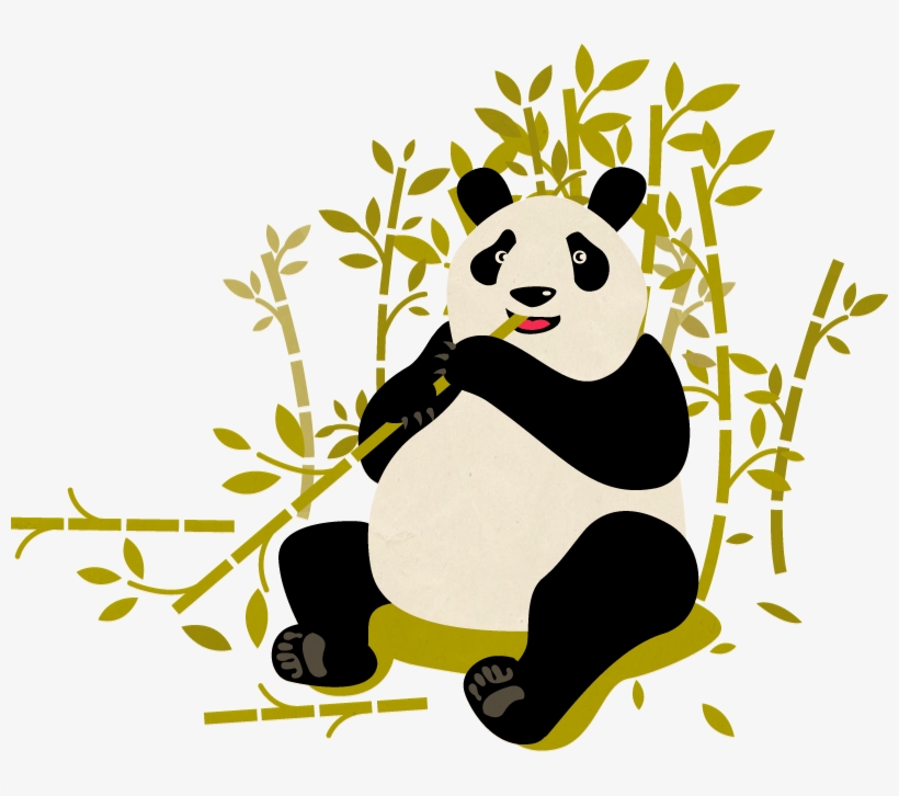 Panda Still - Giant Panda, transparent png
