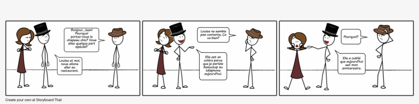 Comic En Français - Storyboard Francais, transparent png