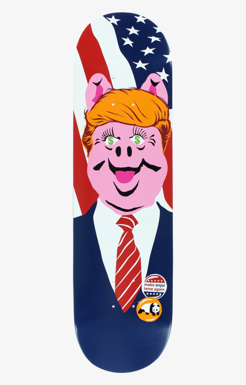 Enjoi Corporate Greed - Enjoi Corporate Greed Skateboard Deck - 8.25", transparent png