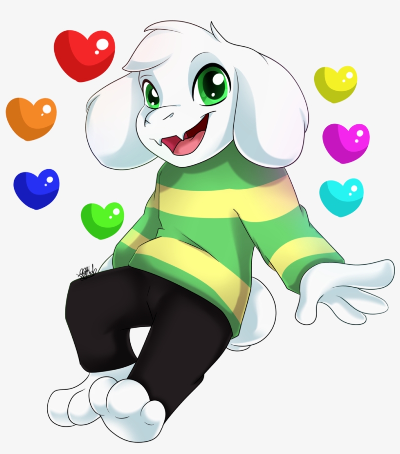 Asriel With The Human Souls - Asriel Ut, transparent png