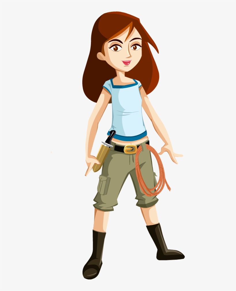 Girl Image - Cartoon, transparent png