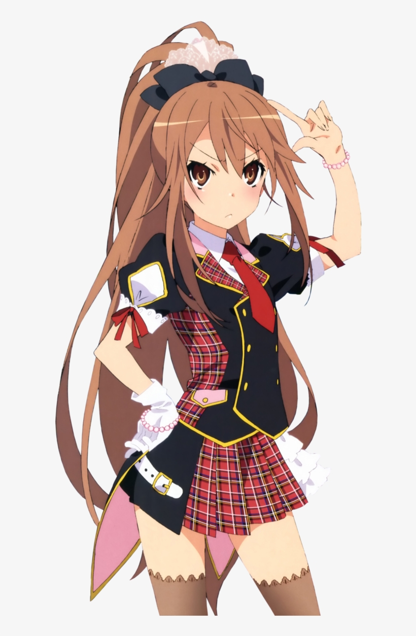 Okami San And Her Seven Companions @tabitha Moore Oh, - Cute Tough Anime Girl, transparent png