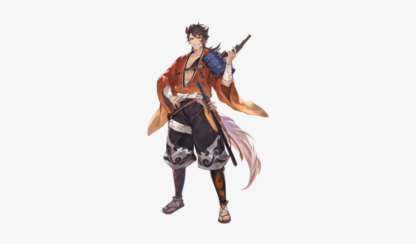 Mutsunokami Yoshiyuki Npc - Granblue Fantasy Touken Ranbu, transparent png