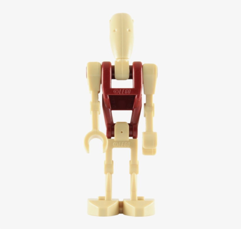 Lego Security Battle Droid Minifigure With Blaster - Lego Star Wars: Red Security Battle Droid Minifigure, transparent png