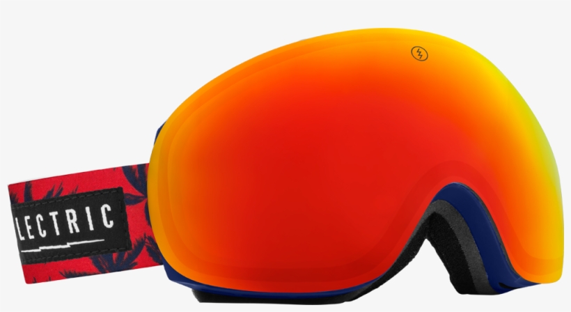 Eg3 Snow Goggles - Electric Eg3 Goggles - Low Light Lens, Black Frame, transparent png