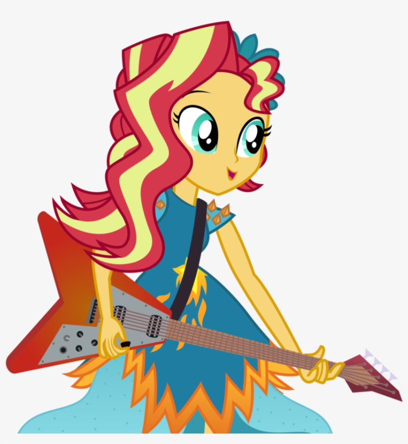 Sunset Shimmer Lovers Images Vector Crystal Gala Sunset - Sunset Shimmer The Legend Of Everfree, transparent png