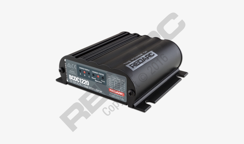 20a In-vehicle Dc Battery Charger - Redarc 20a In-vehicle Dc Battery Charger, transparent png