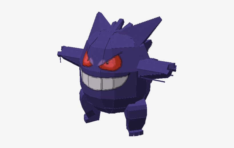 Gengar1 - Gengar, transparent png