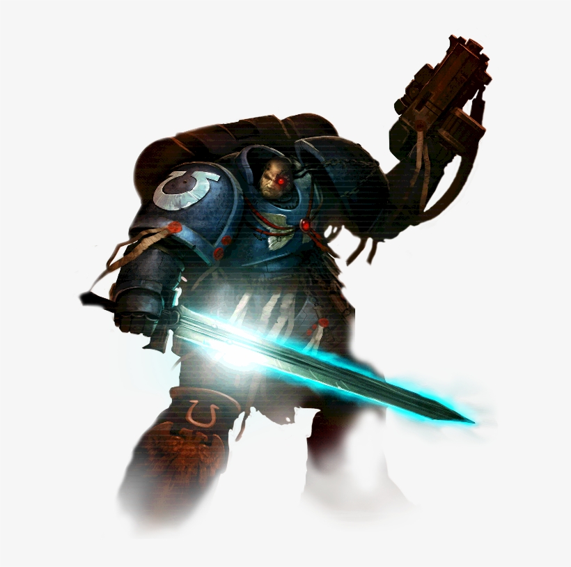Warhammer 40k Space Marine Png, transparent png