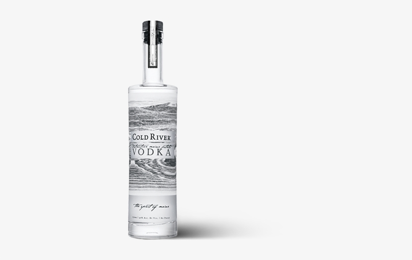 Vodka - Cold River Vodka - 750 Ml Bottle, transparent png