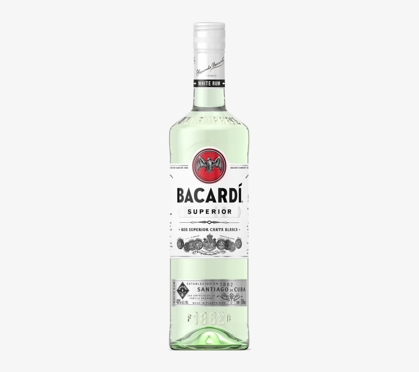 Bacardi White - Bacardi Rum, Banana - 750 Ml, transparent png
