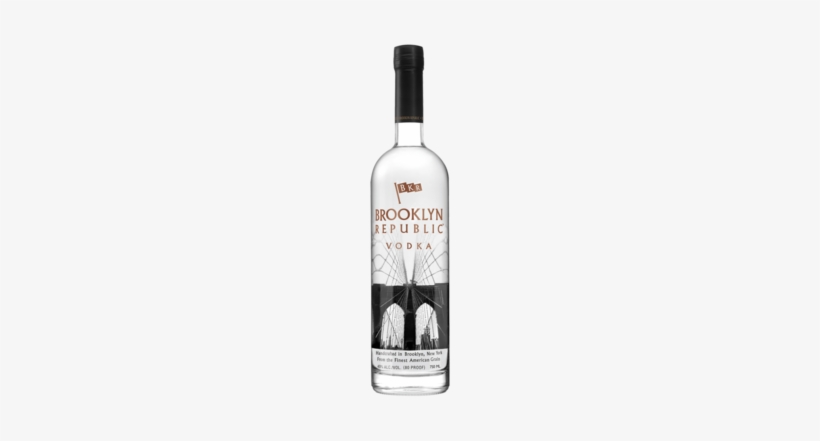 Brooklyn Republic Vodka 200ml - Brooklyn Republic Vodka 750ml, transparent png