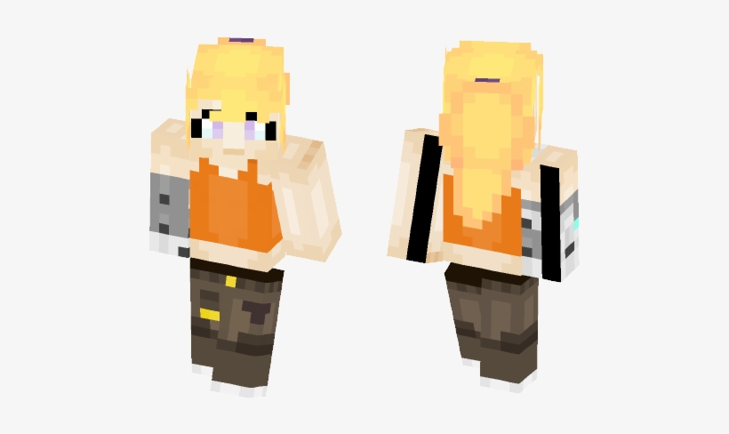 Yang Xiao Long - Minecraft, transparent png