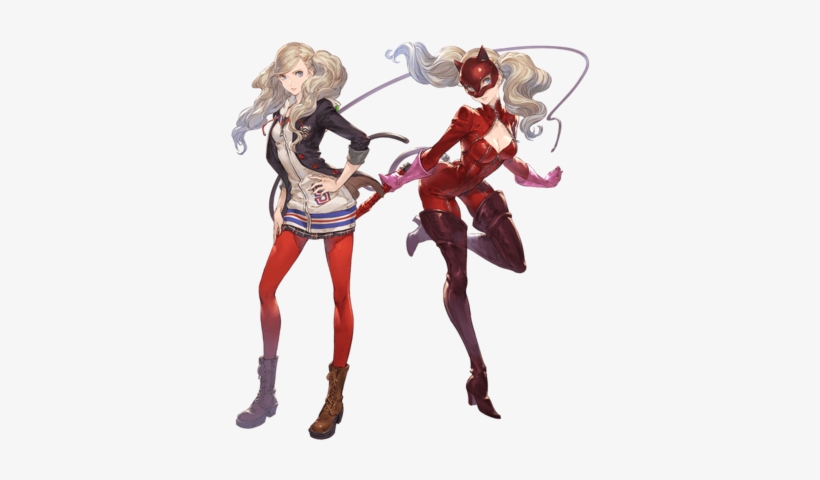 Ann Takamaki Panther Npc - Persona 5 Granblue, transparent png