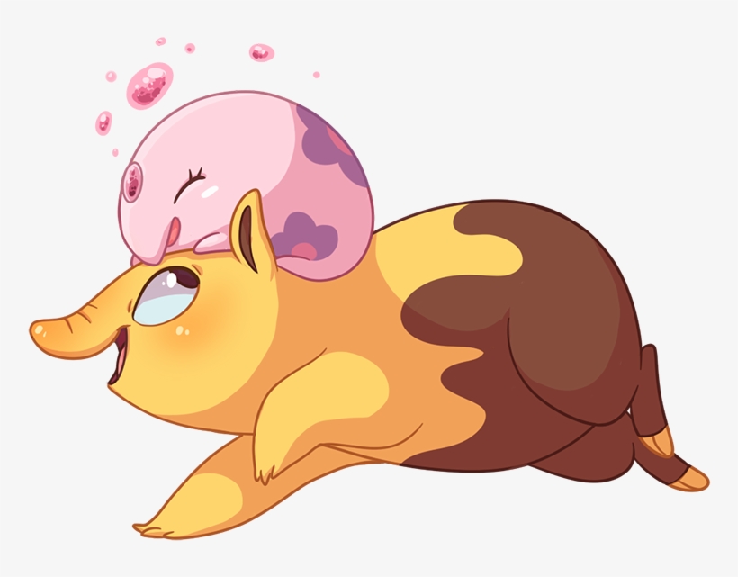 Pokemon Myart Drowzee Munna Musharna Hypno Finallyyy - Pokemon Drowzee And Munna, transparent png