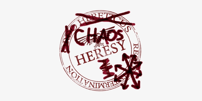 Jj Typing, You Have A Lot Of Csm, Chaos Space Marines, - Not Heresy Stamp, transparent png
