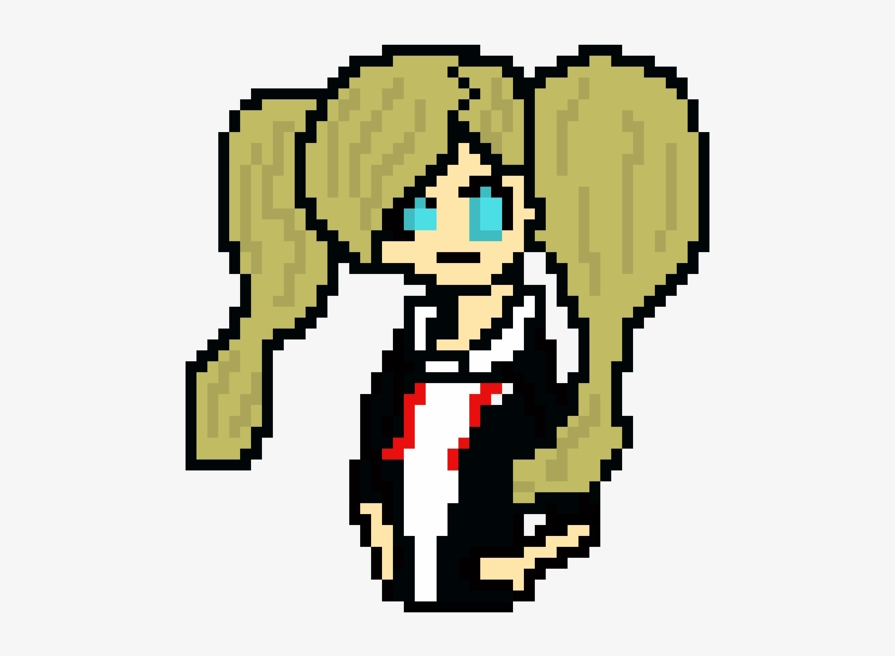Ann Takamaki - Pixel Art, transparent png