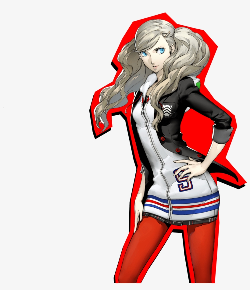 Ann Takamaki - Persona 5 Anne Takamaki Kaitou Cosplay Costume Red, transparent png