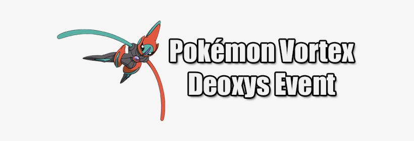Deoxys Scavenger Hunt Header Front - Pokémon, transparent png