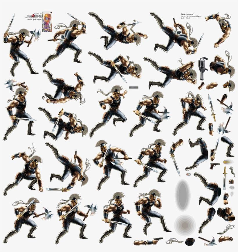 Click To View Full Size - Marvel Avengers Alliance Ares, transparent png