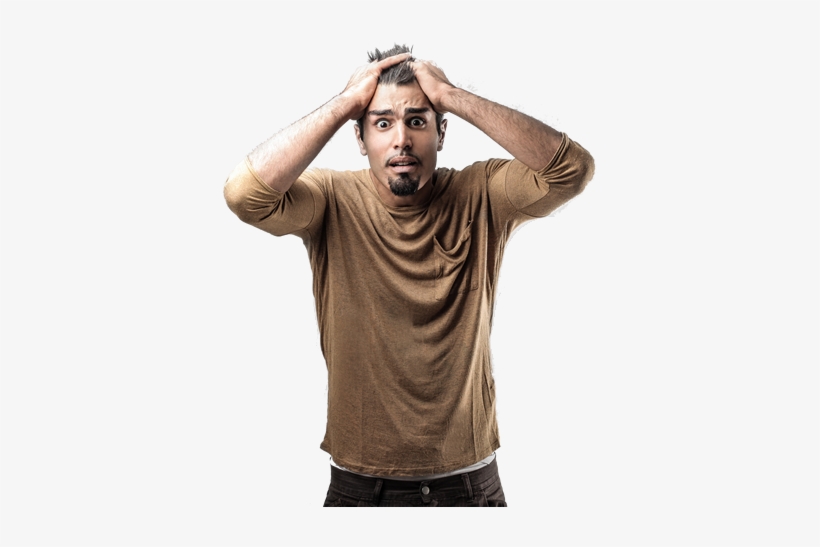 Sometimes, When You Are Trying To Sell Your Property - Frustrated Man Png, transparent png