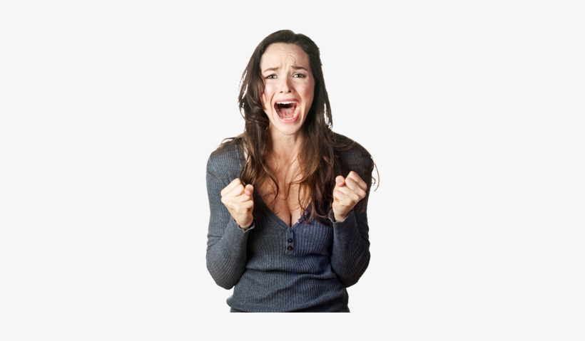 Do You Owe The Irs Money - Upset Woman, transparent png