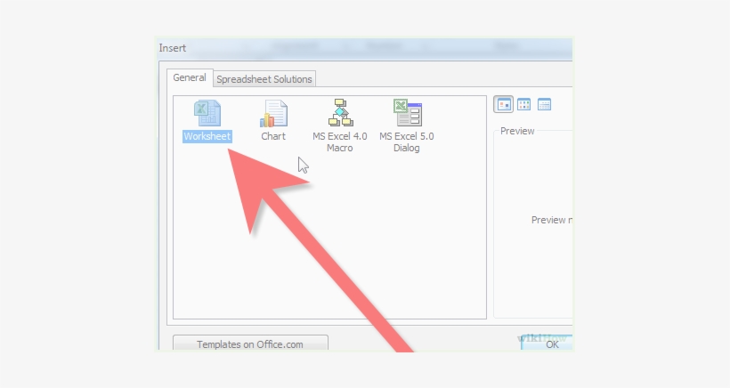 Image Titled Add More Tabs In Excel 2007 Step 4 - Insert Spreadsheet Solutions, transparent png
