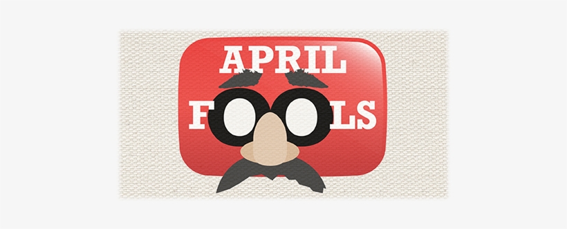 Youtube April Fools' Day - Label, transparent png