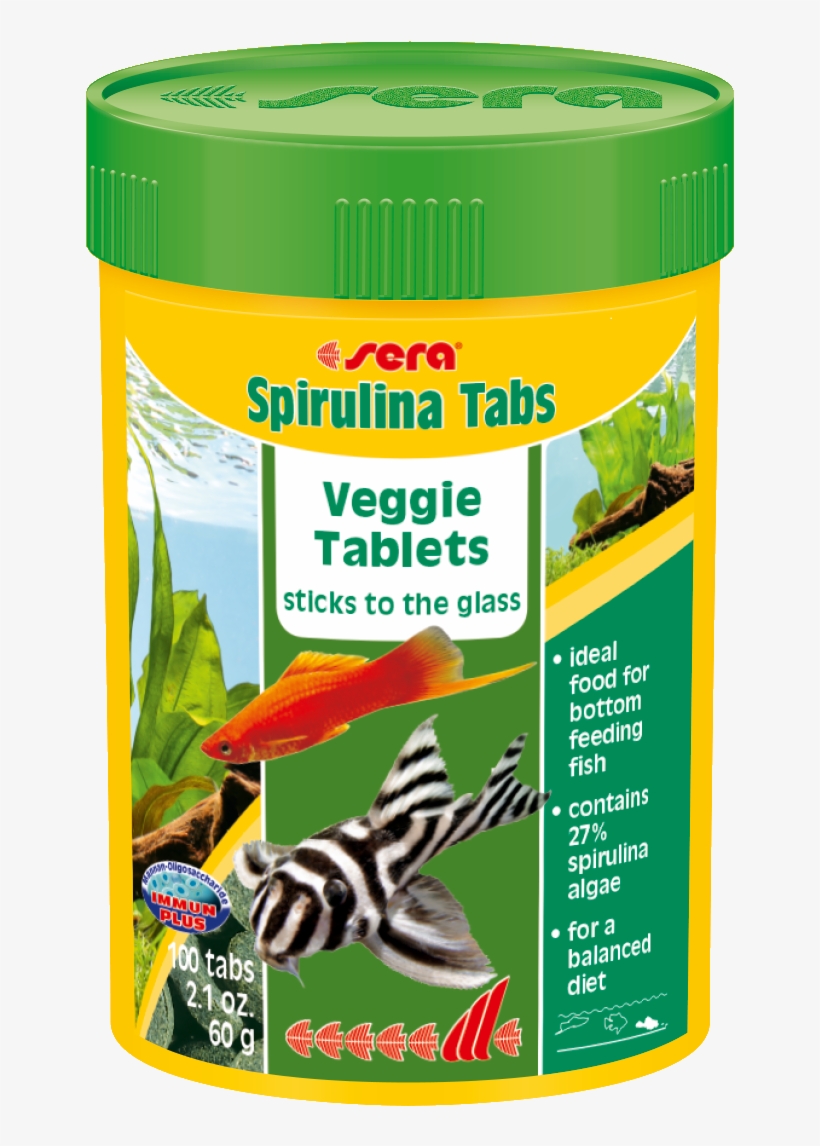 00940 Int Sera Spirulina Tabs 100 Ml Top - Sera Spirulina Tabs, transparent png