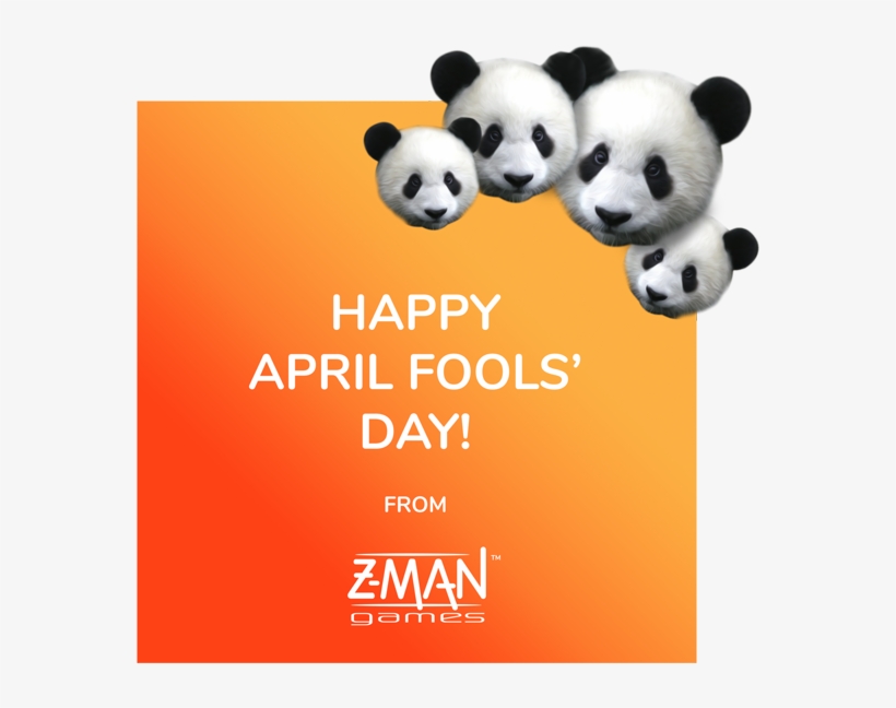 Happy April Fool's Day Z-man Fans Sadly, Pandademic - April Fool's Day, transparent png