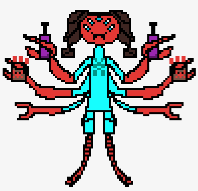 Oceantale Muffet, transparent png