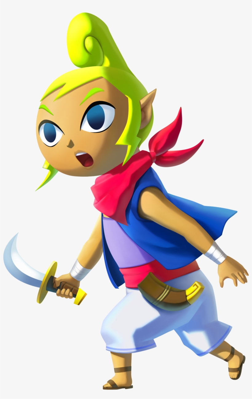 Tetra Is Brown - Tetra Wind Waker Hd, transparent png