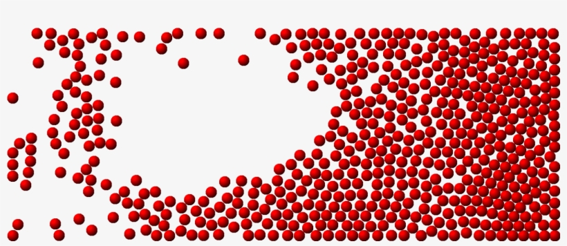 Animacion Realizada En Html5 Y Canvas Sobre Como Reacciona - Movimiento De La Particula, transparent png