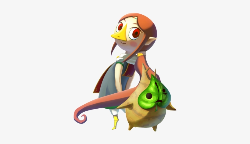 Zelda Wind Waker Medli - Wind Waker Medli And Makar, transparent png